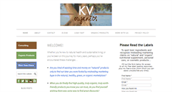Desktop Screenshot of kvorganics.com